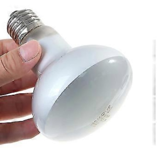 Uva+uvb Reptil Lampe Pære Skildpadde Solbadning Uv Lys Pærer Varmelampe Padder Firben Temperaturregulator