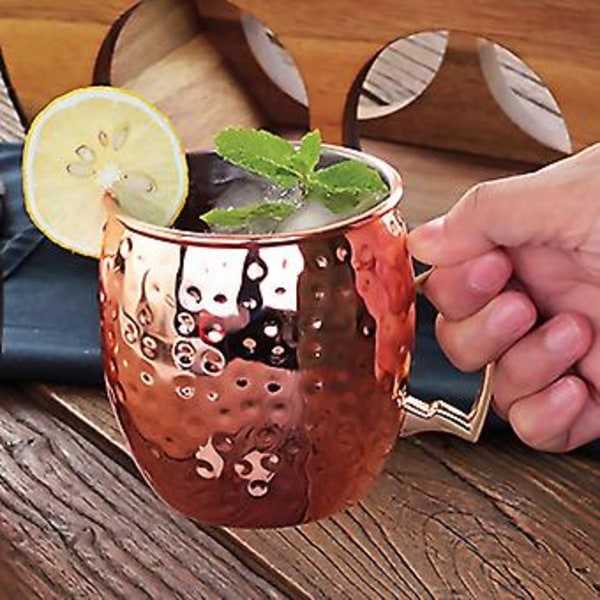 Mini 2 unssin ruostumaton teräs Mule -muki Espresso Mini Mukit Pinnoitetut Mukit Mukisetti