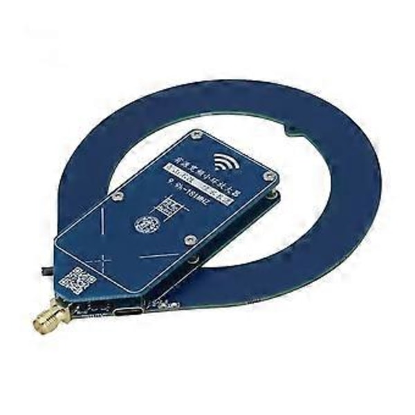 10KHz-180MHz Mini Aktiv Antenn LW/MW/SW/FM Flyg Portabel Hög Förstärkning Loop Antenn Kompatibel SMA-K/SMA-J Kontakt