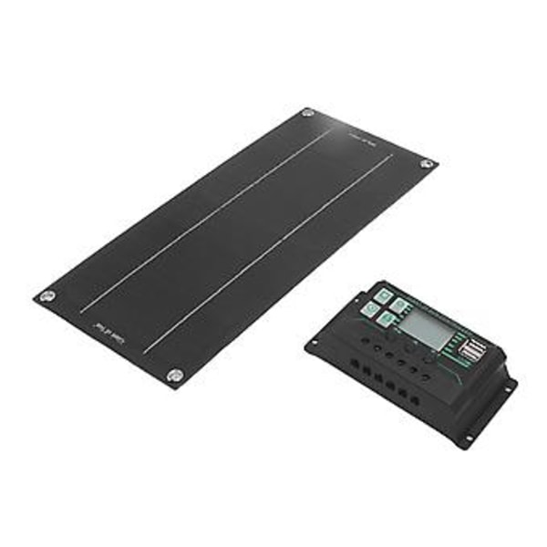 600W Solcellepanel Batterilader Kit Bærbar 18V Solcelle Batterilader for Bobil Bil