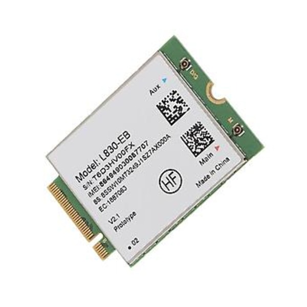 L830- 4g Wi-fi Moduuli X280 T480 T580 P52s L480 L580 T490 T590 P53s T490s X390 L490 L590 01