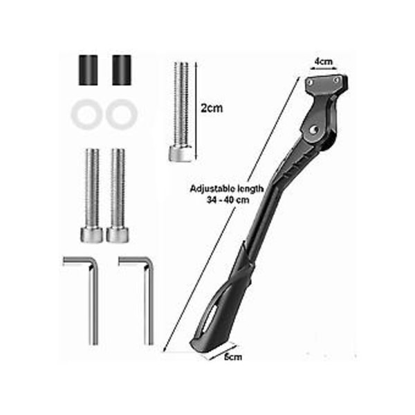 For 20 tommer 24 tommer 26 tommer Sykkelstøtte Elektrisk Sykkelstøtte Justerbar Sidestøtte