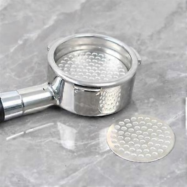 Återanvändbar Kaffepuck Screen Kaffemaskin Filter Mesh Kaffebryggare Filter 51mm