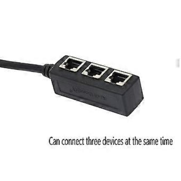 1-3 Ethernet LAN -verkkokaapeli, RJ45 uros 1-3 Ethernet LAN naaras kaapelisovitin laiteportin suojaukseen.