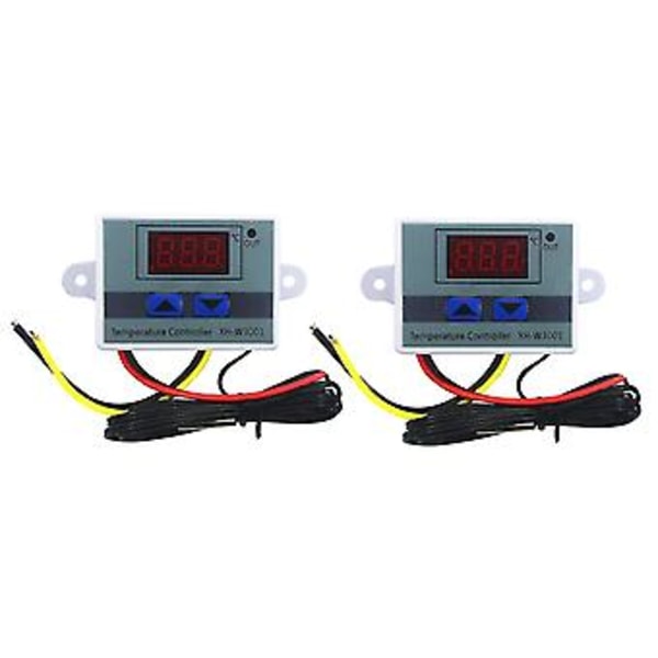 2 st - AC Digital LED Temperatur XH-W3001 För Intor Ing Ing S T