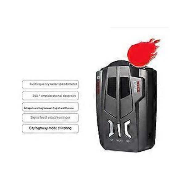 Bil Radar Speedometer Radar Speedometer Mobil Hastighedsdetektor 12v Allround LED Display Elektronisk Hund Speedometer