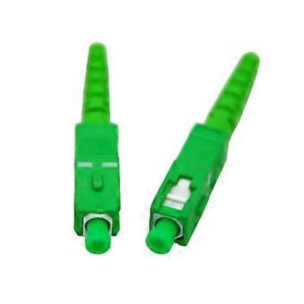 SC til SC Fiber Optisk Patch Jumper Kabel 3.0mm Ledning Singlemode Simplex PVC G652D SM 1310/1550nm FTTH 2m