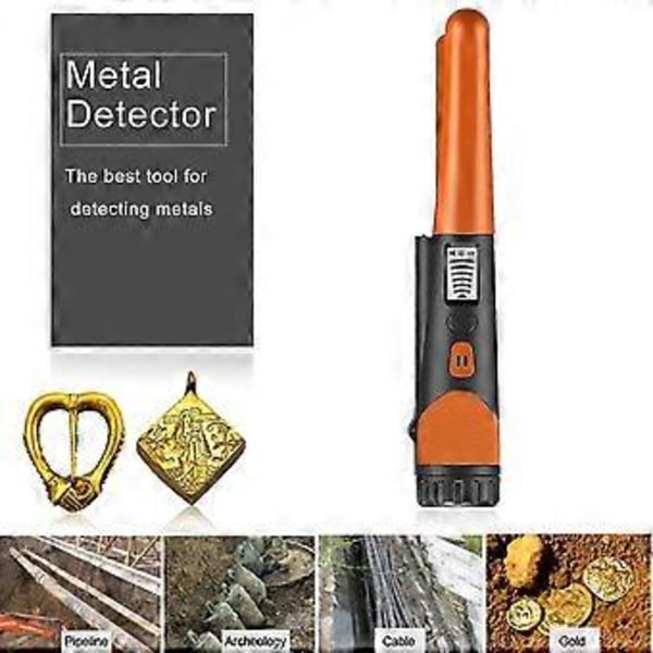 Metalldetektor Håndholdt Pinpointer Dybde Metalldetektor Detektor Pin Pointer