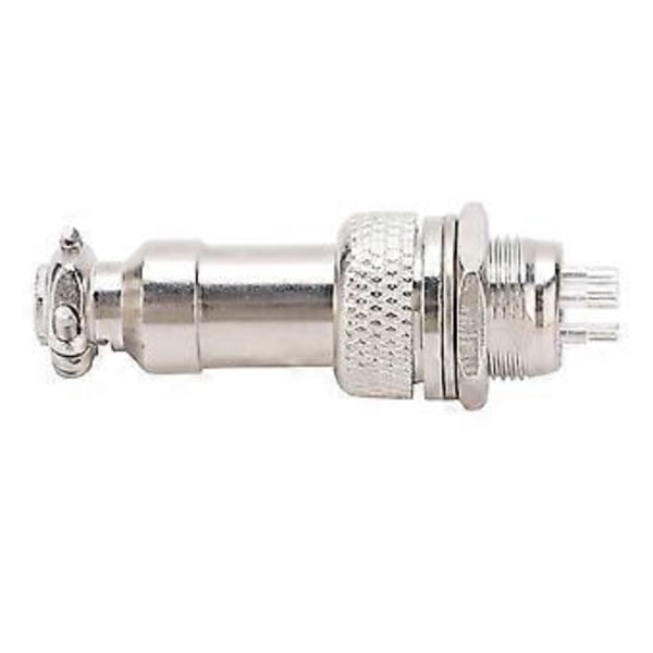 5 st Aviation Plug Connector Hane Hona Trådpanel Strömchassi Metallbeslag 5A GX12 450V 5-stift