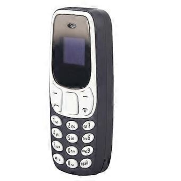Trådløs Bluetooth Dialer Mobiltelefon Håndfri Dual Sim-kort Mini Mobil Backup Telefon Mikrofon