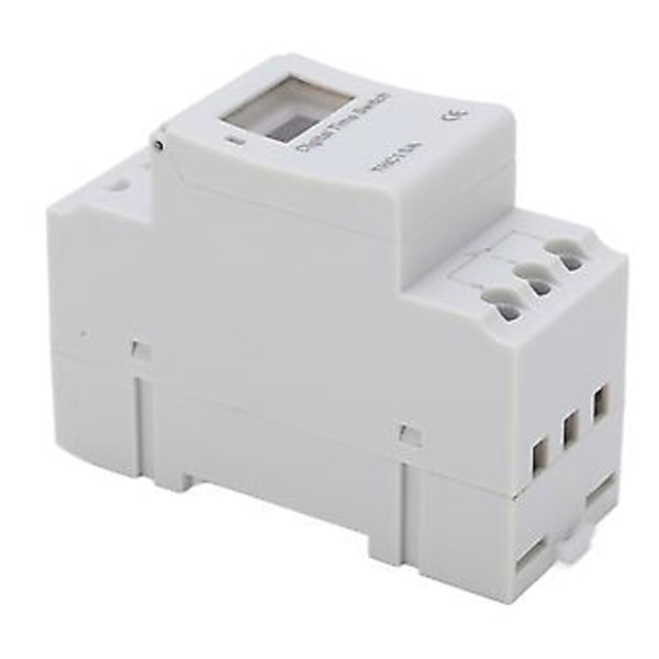 THC15A Elektroninen ajastinkytkin LCD-näytöllä, ohjelmoitava digitaalinen ajastin katuvaloille