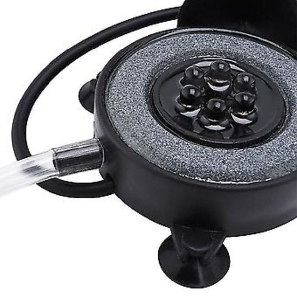 Akvarium Luftstein Fisketank LED Luftstein Boblelys med 6 Fargeskiftende LED-er for Akvarium
