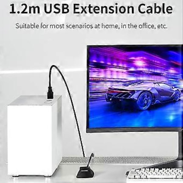 USB3.0 Forlængerkabel USB Han Hun Forlænger Perfekt til USB-enheder