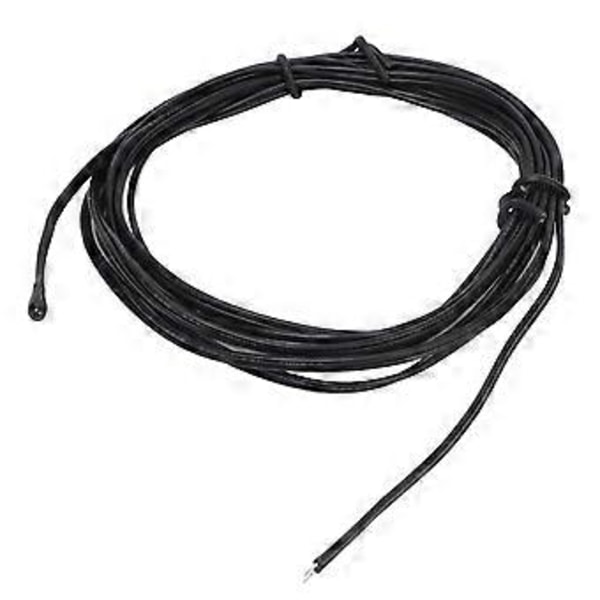 10 st NTC Termistor Temperatursensor Sond Droppformad Spets Epoxiharts Kontakt 2 meter 5K B3950