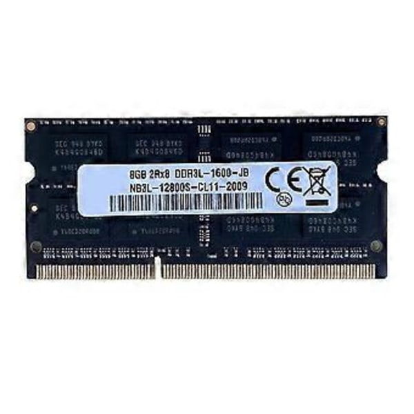 Ddr3 8gb Laptop Ram Minne 1600mhz Pc3-12800 1.35v 204 Pins Sodimm Stödjer Dual Channel För Amd Lap