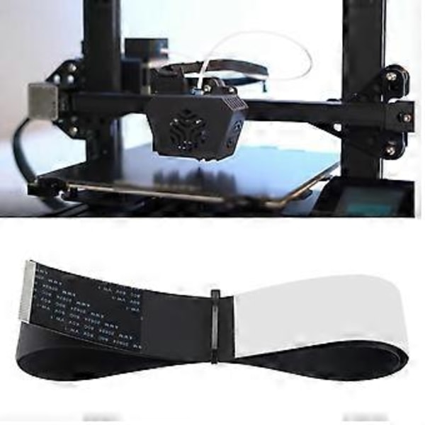 3D-skrivertilbehør for Sidewinder X1 SW-X1 30-pinners 650 mm FPC-kabeladapterkort Koblingskontakt