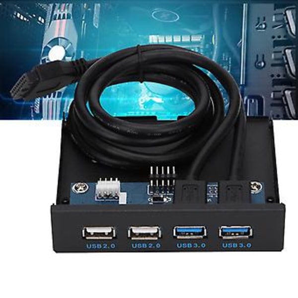 Frontpanel diskettedrev, 2 Port USB3.0 + Diskettedrev Front Case Port Diskettedrev Frontpanel Bedst i klassen