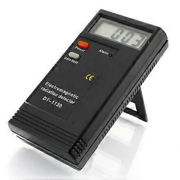 Strålningsdosimeter Emf Detektor Elektromagnetisk Strålning Geiger Testare 1st Svart