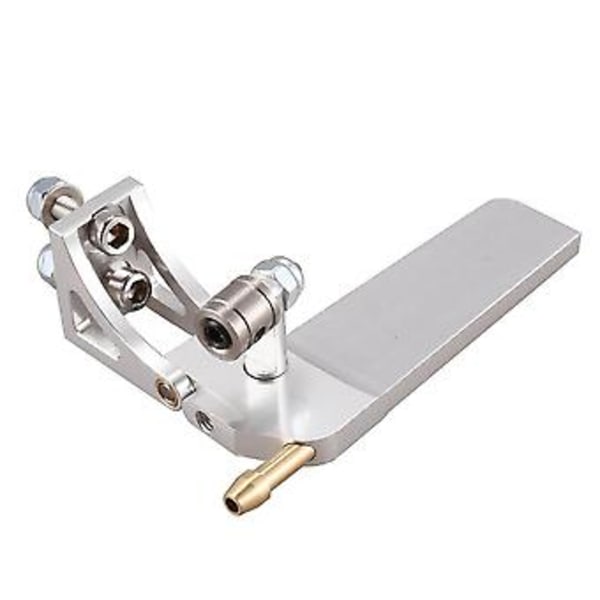 1 stk Rc Båt Aluminium Legering Vannabsorberende Ror 52mm Styringsror For Fjernkontroll Rc Båter