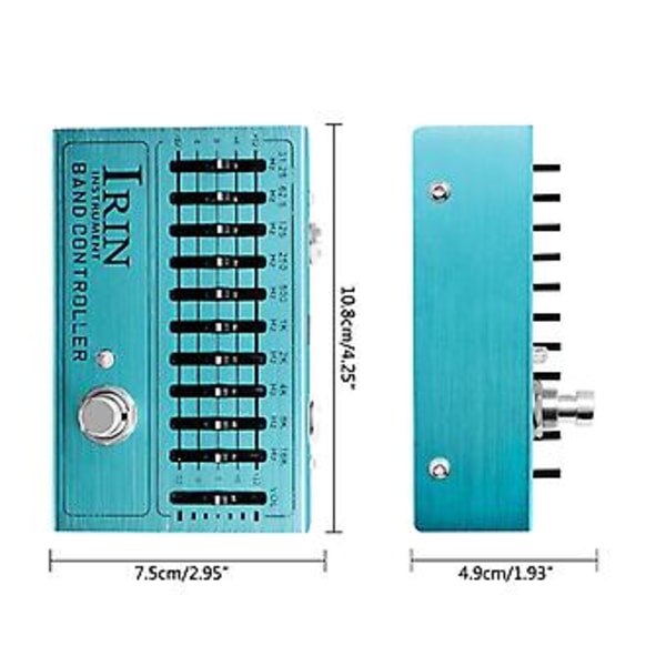 Elektrisk Gitarrpedal US-Dream/Klassisk/Vintage Phase/Digital Delay