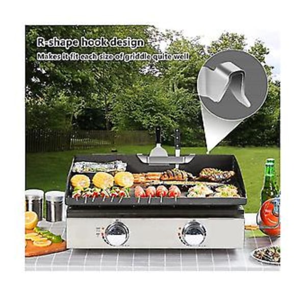 2 kpl Ruostumaton teräs Ba Pan Lasta Hs Lastalla H Grilli Grillaustyökaluteline Pidiketeline G