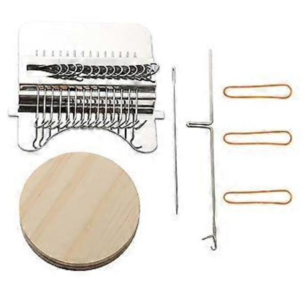 Mini Vev Speedweve Type Veveredskap, Stoppeapparat Raskt Mini Reparasjon Praktisk Stoppeapparat DIY Vevingskunst 14 Kroker