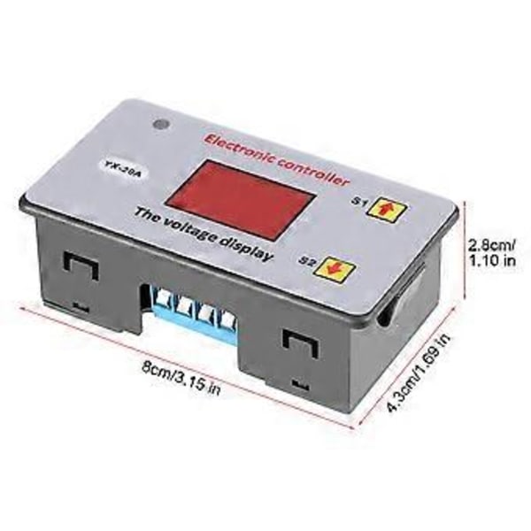 12V Batteri Lågspänningsskydd Automatisk Avstängning På Underspänningskontroller
