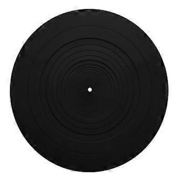 Antivibrations Silikonplatta Gummi för LP Antislip Matta för Fonograf Skivspelare Vinylskivspelare