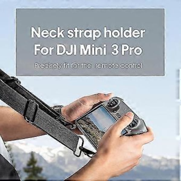 För Dji Mini 3 Pro Rc Controller Tillbehör Rem Nylon Flätad Halsrem Hållare