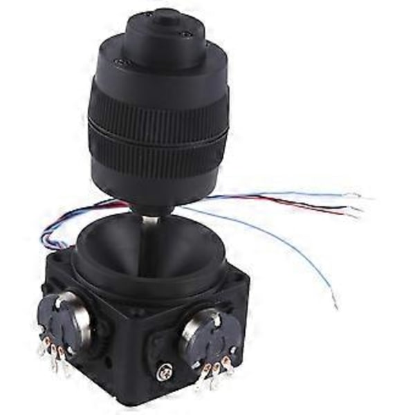 4-axlig joystickpotentiometerknapp för -D400A-R4 10K 4D-kontroller med kabel för industri