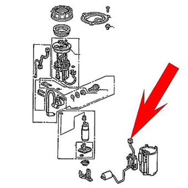 Bilsensor 94460-25000 För Accent I (x-3) 1.3 I 12v 1.5 I 12v 1994-2000 9446025000