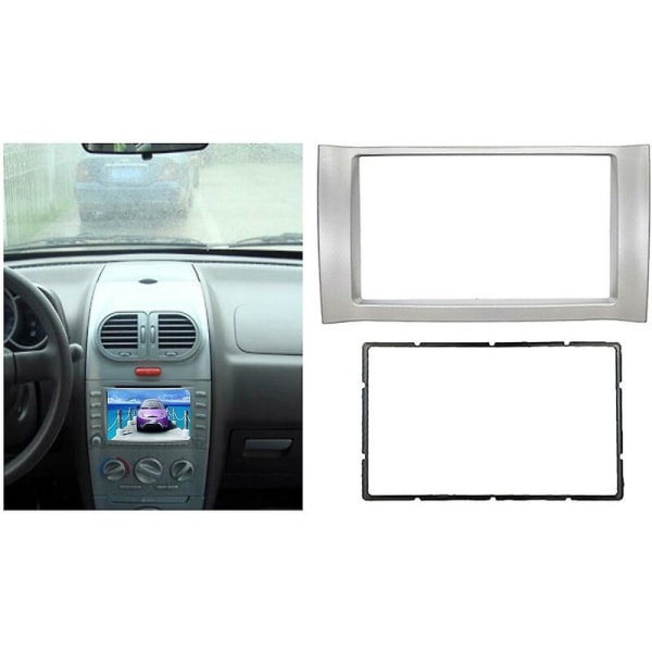 2din bilstereo Fascia för Kimo (a1) J1 (a1) Stereo Fascias Panel Dash Mount Installation Bil Dvd Ram Ki