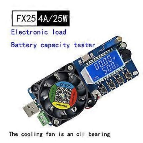 USB Urladdning Laddning Effektmätare Strömförsörjning Testverktyg Digital 35W