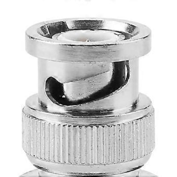 2 stk. BNC hanstik til UHF SO239 PL-259 hunstik RF koaksial adapter kabelstik