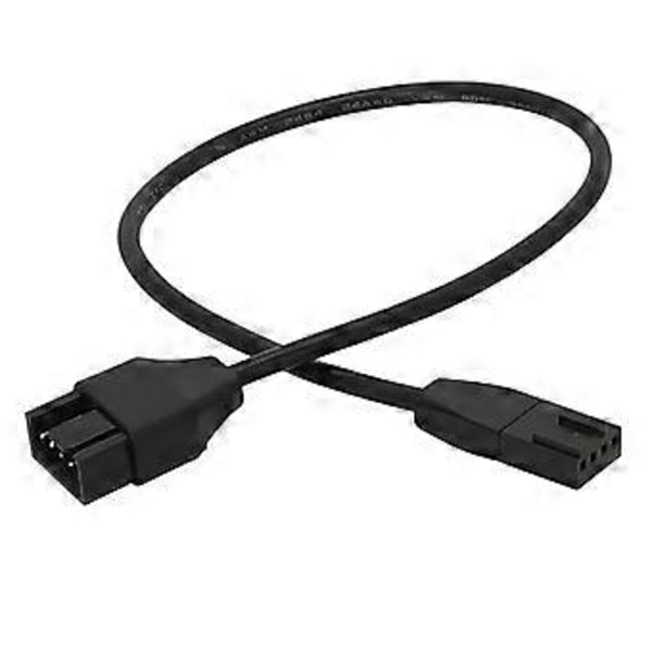4-pin PWM-blæser PWM Temperaturkontrol PC Køleforlængerkabel 30/50/100 cm