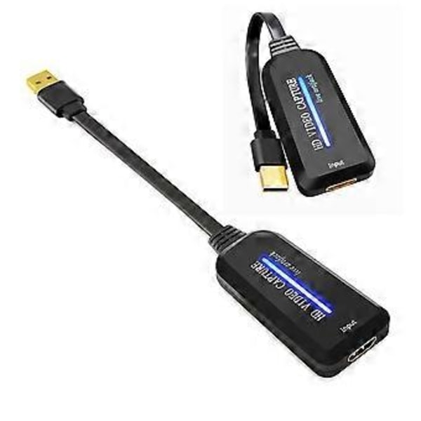 USB 2.0 Vedio Kaappauskortti HDMI-yhteensopiva 1080P 4K Pelaamiseen ja Suoratoistoon