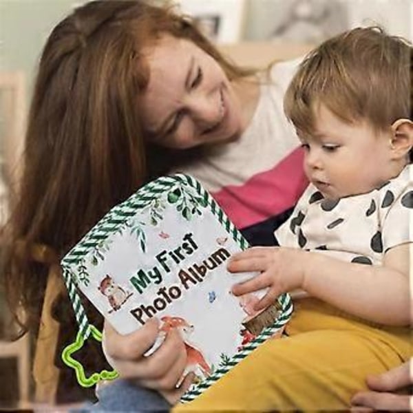 Fotobog til børns vækstregistrering Fotobog Kanin Vækstregistrering Fotobog Hjort Ugle Familie Billeder Fremvisningsbog