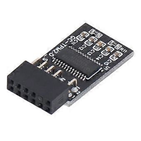 TPM 2.0 -moduuli LPC SPI 12Pin Etäkortin Salaus Turvalautatarvike GIGABYTELLE