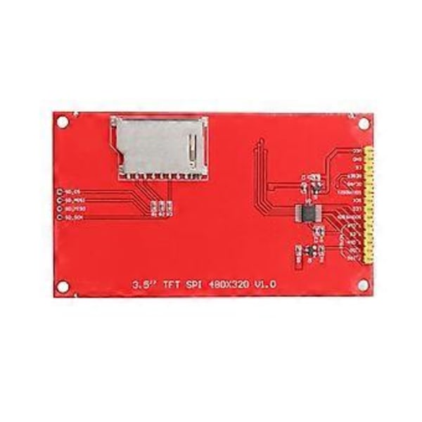 3,5 tum 480x320 SPI TFT LCD Seriell Modul Display Skärm Med för Touch Panel Dr