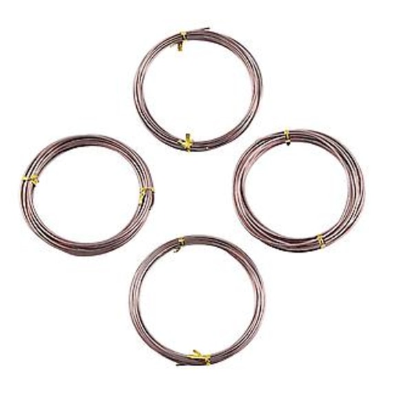9 Rullar Anodiserad Tråd i 3 Storlekar (1.0 Mm, 1.5 Mm, 2.0 Mm), tot