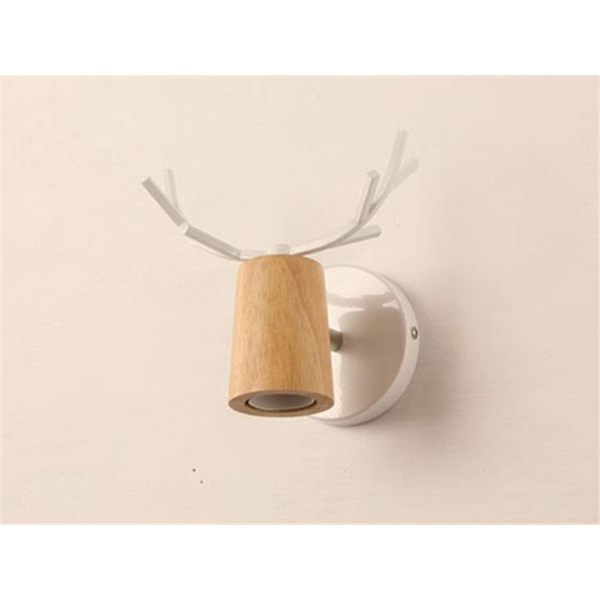 Barnevegglampe i form av hjort - E27 vegglampe, kreativ juledekorasjonsbelysning, ideell for soverom, stue, gang
