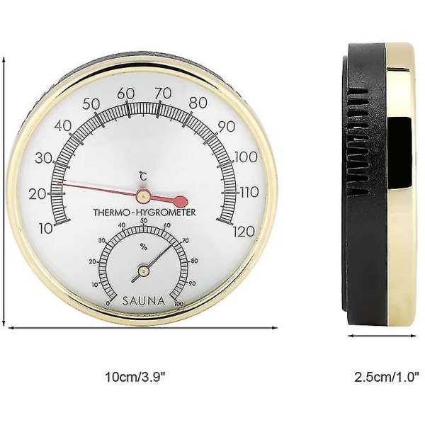 2 i 1 Hygrotermograf termometer