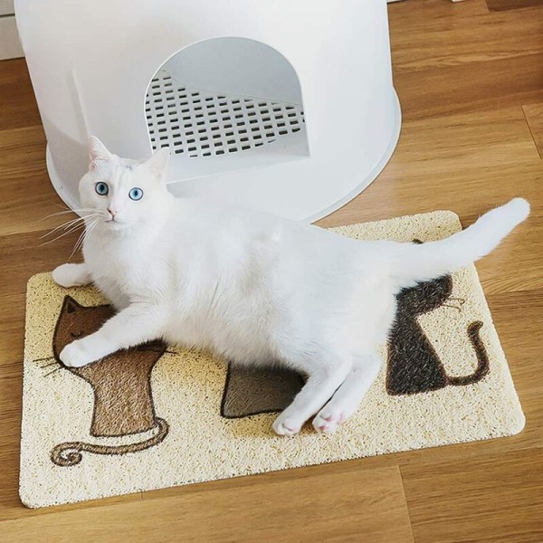 Kattebakke måtte PVC kattebakke måtte 40×60cm-Fei Yu