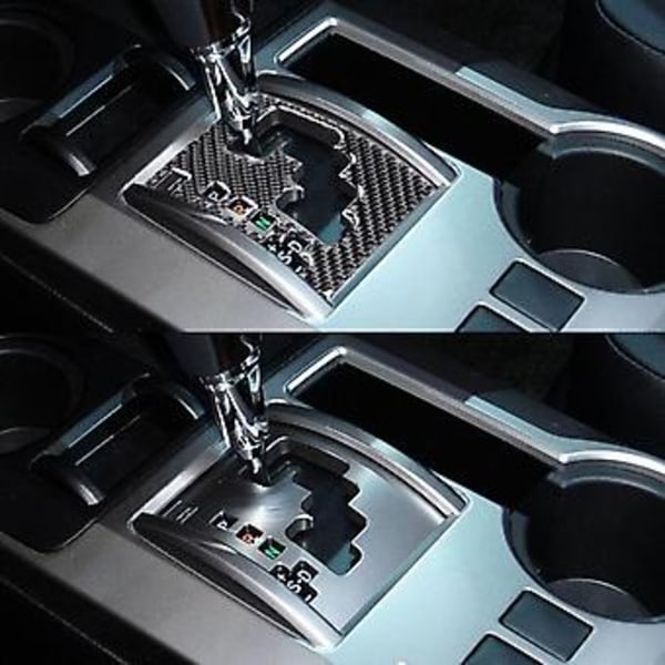 Auton Vaihdekepin Koristelukansi 4runner 2010-2021 Automallille, Auton Hiilikuitu Sisätilojen Koristelu