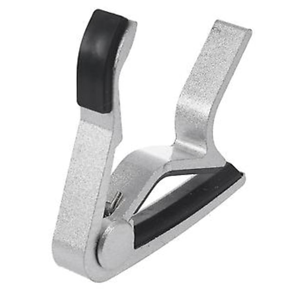 Capo Clamp Folkgitarr Akustisk Klassisk Elgitarr Silver Metall