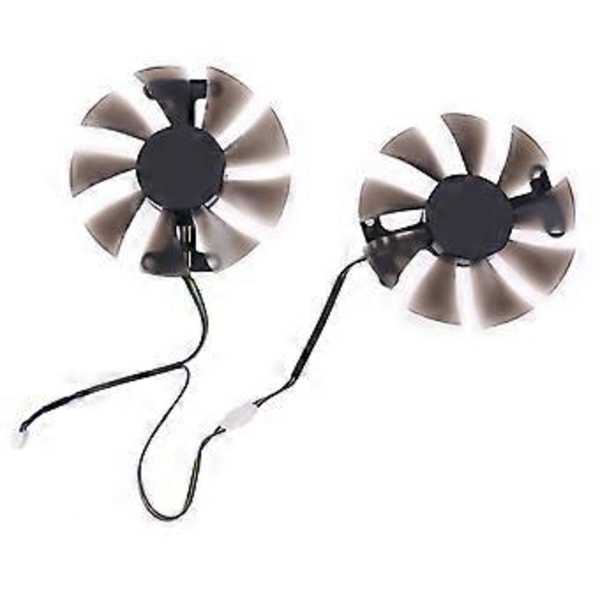 2x 85mm PLD10015B12H 0.55A RX580 RX590 för POWERCOLOR DATALAND Radeon RX 580 590
