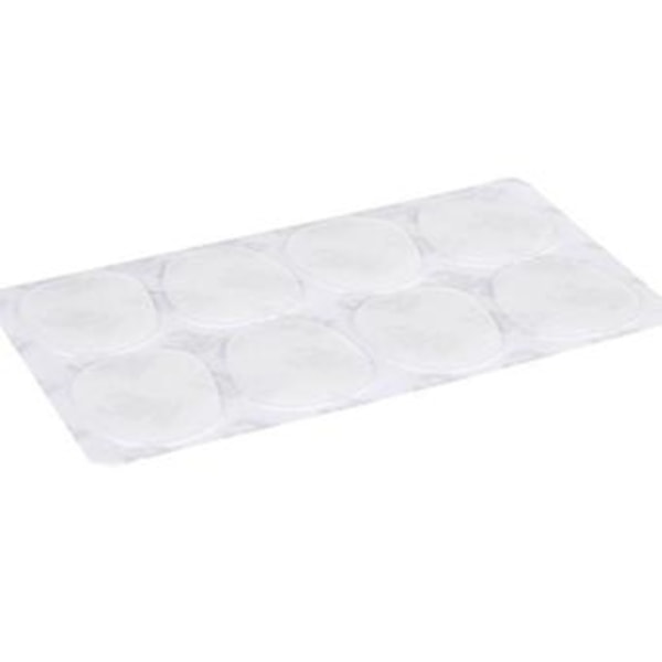 8 stk. Alto/tenor Saksofon Munnstykke Lapper Pads Puter 0,8 mm --- gjennomsiktig