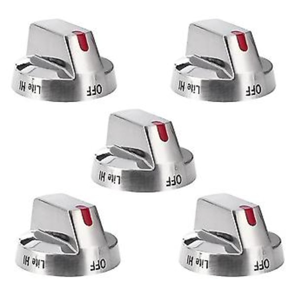 Dg64-00473a Liesitason Polttimon Säätönuppi Uuni Liesi Kaasuliesi Nuppi Nx58f5700ws Nx58h5600ss Nx58h5650ws (5kpl)