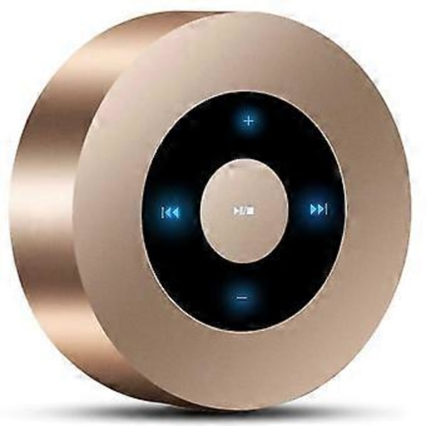 Mini Trådlös Högtalare, Portabel Bluetooth-högtalare Med HD-ljud, 12 timmars Speltid, Inbyggd Mikrofon, SD/TF-kortplats, FM och LED-stämningsljus För Hem, Resor