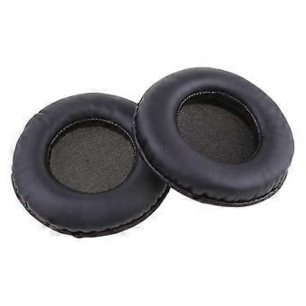 1 Par Öronkuddar Örngott Svart 1 Par Memory Foam Svart Ersättning för MDR-DS7000 RF6000 MA300 CD470
